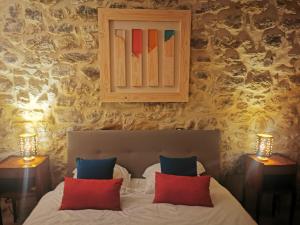 Maisons de vacances Bastide du Barry - Centre historique de Vallon Pont d'arc : photos des chambres