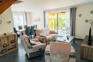 Maisons de vacances Villa ideale pour 6 vacanciers en Perigord noir : photos des chambres