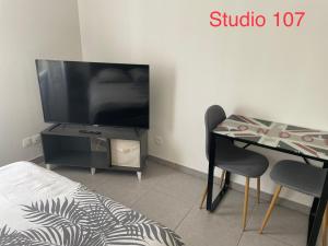 Appartements Studio a 300 m de la gare de Mantes-la-Jolie : photos des chambres