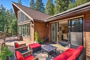 Lush A-Frame Cabin in Pioneer with Deck and Views! - West Point