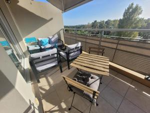 Appartements Le Palmier d'Azur - Frejus Cais - Wi-Fi : photos des chambres