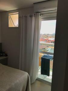 Apartamento com vista para o mar distante 150 m da praia
