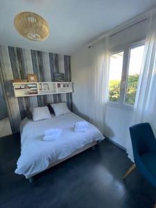 Villas Wonderful pool house Andernos : photos des chambres