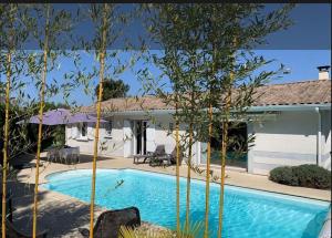 Villas Wonderful pool house Andernos : photos des chambres