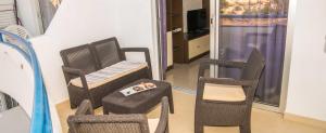 Beach front apartment in Playa Paraiso, PP70