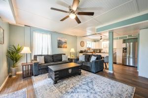 Cabin Style With Patio Seating & Charcoal Grill