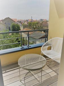 Appartement hyper centre, plage à pieds, 2 chambres, 4 personnes