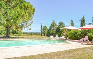 Maisons de vacances Awesome home in Montaut with Outdoor swimming pool, WiFi and 3 Bedrooms : photos des chambres