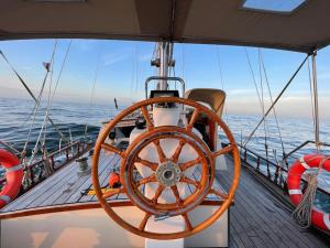 Classic sailing ship in center of Enkhuizen!