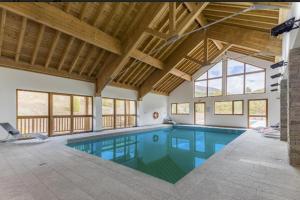 Appartements Appt Le Hameau Des Rennes 4 etoiles Pieds des pistes Piscine Interieure Exterieure : photos des chambres