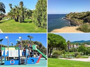 Appartements T2 avec terrasse, parking, piscine, tennis, a 200 m plage et commerces, Six-Fours-les-Plages - FR-1-316-115 : photos des chambres