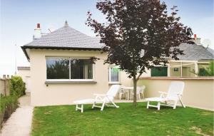 Maisons de vacances Stunning home in Trvou Treguignec with 3 Bedrooms and WiFi : photos des chambres