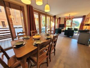 Appartement lumineux 4 pièces aux Gets, accès direct aux pistes, 6 pers, garage, Wi-Fi - FR-1-598-37