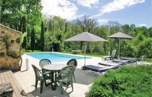 Maisons de vacances Beautiful Home In Monpazier : photos des chambres