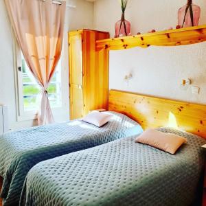 Appartement avec piscine & jardin pied de la télécabine