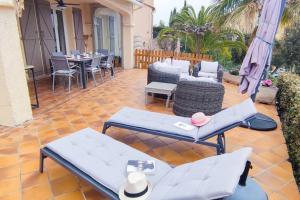 Belle villa avec vue imprenable.