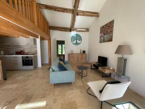 Pézenas Cottage avec terrasse et jardin 1 chambre et 1 mezzanine au coeur dun domaine avec 2 piscines