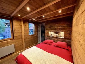 Appartements Splendide appartement style chalet classe 4 etoiles, terrasse face a la montagne : photos des chambres