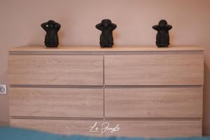 Appart'hotels LE JUNGLE 5 etoiles / Netflix et services : photos des chambres