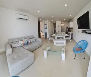 Acogedor frente al mar Wind Playa Salguero - 圣玛尔塔