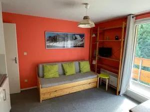 Le Pleynet: 2P Cabine, 30m², 6 pers, à 300m des pistes, balcon, ascenseur - FR-1-557A-49 - Theys