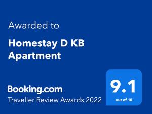 Homestay D KB Apartment