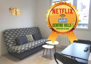 Appartements Cosy T2 Wifi Parking Proche gare CENTRE VILLE : photos des chambres