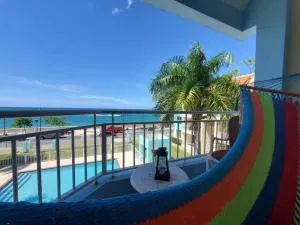 Summer all year! Oceanfront with Pool A/C - Moca