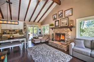 Tree-Lined Twin Peaks Cottage with Custom Stream - Twin Peaks