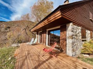 La bergerie d Egat: Chalet authentique avec vue