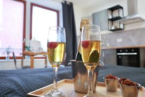 Appartements Le BarberShop, centre ville, parking gratuit : photos des chambres