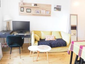 Les Halles : Studio Cosy et Moderne