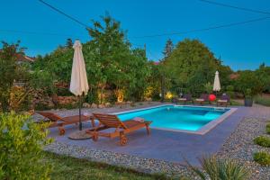 Villa Crassula with pool on island Krk