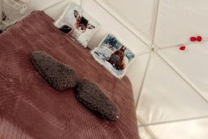Tentes de luxe Dome de l'Arriou : photos des chambres