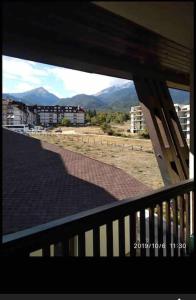 Lux studio with view and fireplace in a spa hotel