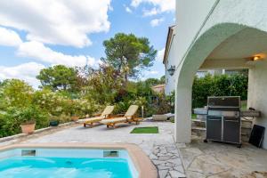 Villas Provencal villa with pool and terrace in Aix-en-Provence : photos des chambres