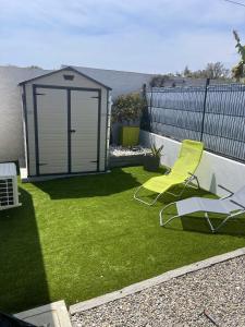 Appartements Appartement d'une chambre avec piscine partagee jardin clos et wifi a Cervione : photos des chambres