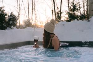 Chalet Kabana Spa au bord du lac