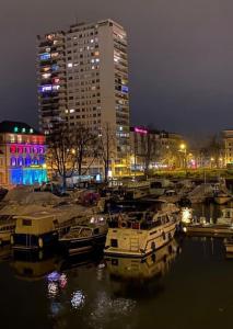 Appartements Super studio en face de la gare de mulhouse : photos des chambres