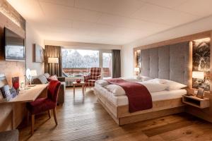 Junior Suite room in Blatter's Hotel Arosa & Bella Vista SPA