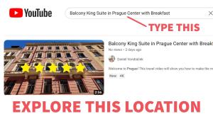 Balcony King Suite 12 min from Charles Bridge