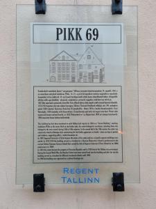 Deluxe King Suite room in Hotel Regent Tallinn