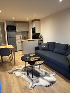 Appart au centre de la station, entièrement rénové, , parking privé et wifi gratuit