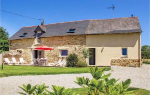 Maisons de vacances Stunning home in Dourdain with 3 Bedrooms and WiFi : photos des chambres