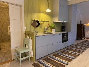 Newly built apartment next door to the sheep