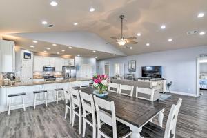 Group Getaway with Deck, Steps to Crystal Beach!