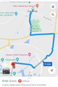 Appartements Duplex 6 personnes proche Disney a 5 min en voiture : photos des chambres