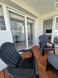 Roca Trust II Semipiso de 3 ambientes para 4 personas en zona güemes con cochera