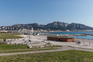 Résidence Bord de Mer-Terasse-plage prado David