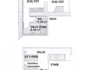 Maisons de vacances Gite Biffontaine, 2 pieces, 3 personnes - FR-1-589-76 : Maison de Vacances (3 Adultes)